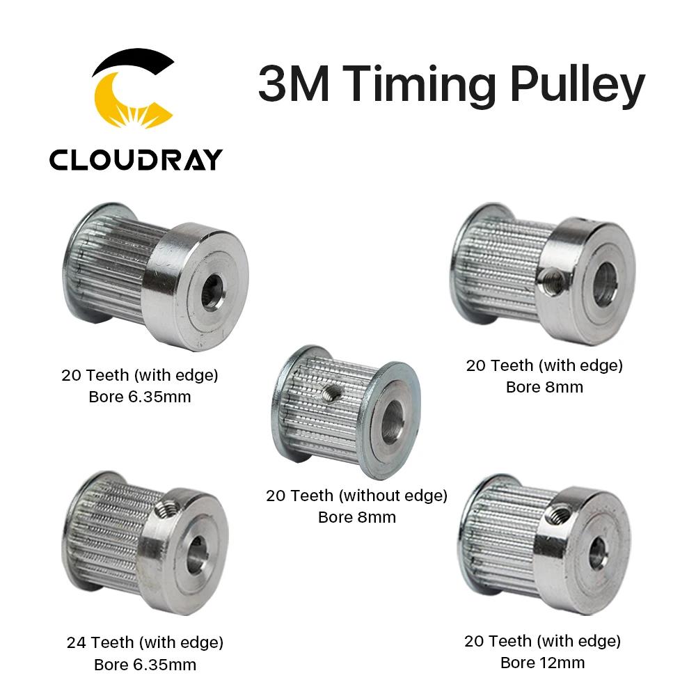 Cloudray CO2  ݼ ǰ  HTD 3M  Ǯ 6.35/8/12mm DIY CO2    